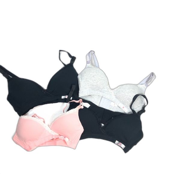 Other - Momma's Shop 2-in-1 Nursing and Maternity 4 Bras Size Medium